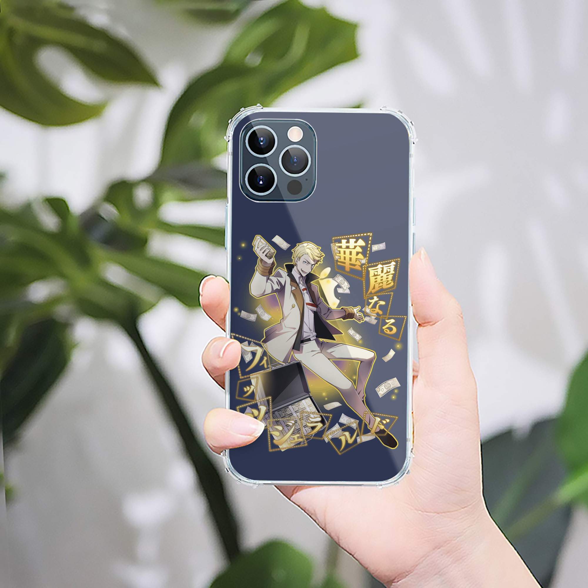 （画像用） 文豪ストレイドッグス Bungo Stray Dogs 【iPhone 12シリーズ対応】透明スマホケース（クリアソフトケース）